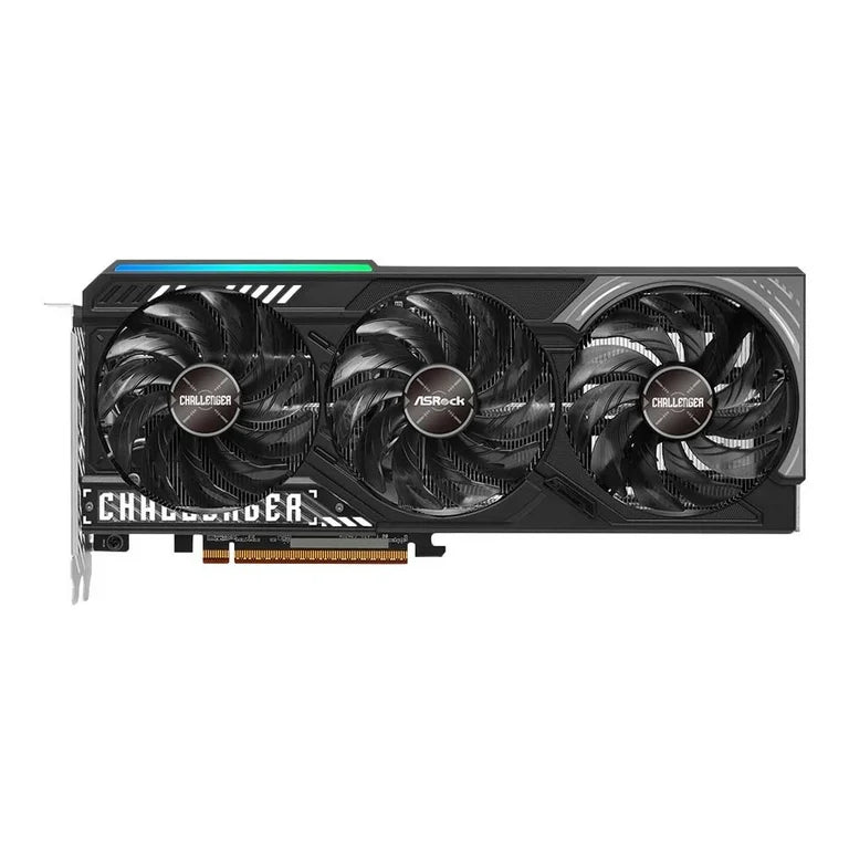 ASRock AMD Radeon RX 9070 Challenger Triple Fan 16GB GDDR6 PCIe 5.0 Graphics Card
